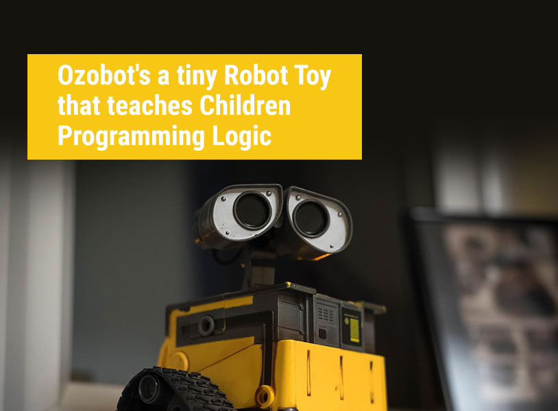 Ozobot's a tiny Robot Toy that teaches Children Programming Logic
